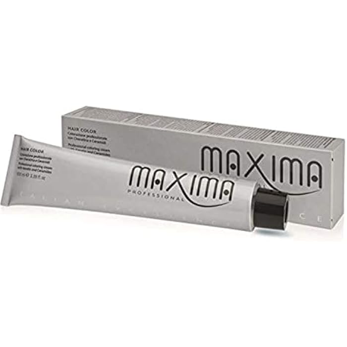 Maxima Coloring Cream With Keratin And Ceramides 9.11 Intense Ash Very Light Blond, 100 ml